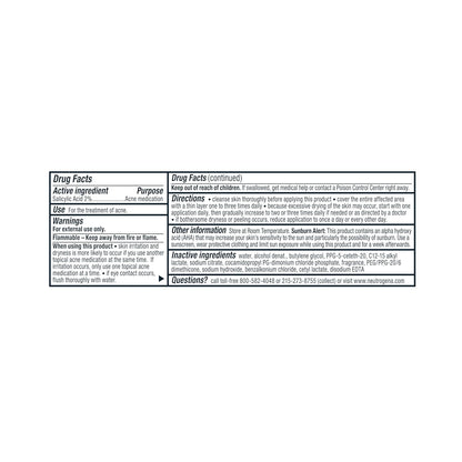 Neutrogena Rapid Clear Maximum Strength Acne Treatment Pads - Salicylic Acid Formula, Face Cleansing Pads, Oil Remover, Fights Pimples, 60 Count, Resealable Jar